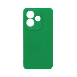 Soft Silicone Case with Camera Shield for Xiaomi Redmi Note 14 5G Dark Green Soft Silicone Case with Camera Shield for Xiaomi Redmi Note 14 5G Dark Green