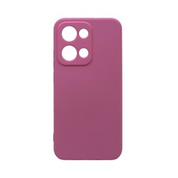 Silicone Case with Camera Shield for Oppo Reno13 Pink Silicone Case with Camera Shield for Oppo Reno13 Pink