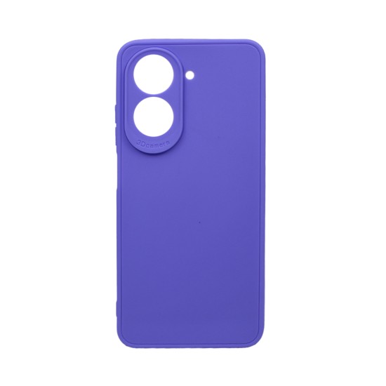 Capa de Silicone Macio com Moldura de Câmera para Xiaomi Redmi A5 Roxo