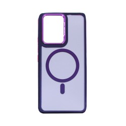 Designer Magnetic Hard Case for Oppo Reno13 F Purple Designer Magnetic Hard Case for Oppo Reno13 F Purple