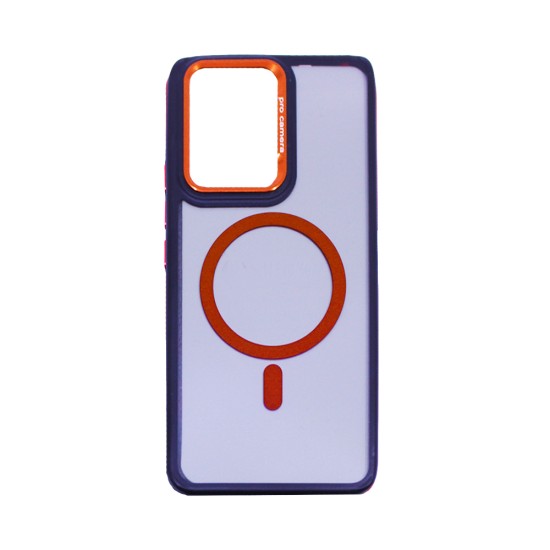Capa Duro Designer Magnética para Oppo Reno13 F Laranja