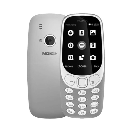 Telemóvel Nokia 3310 TA-1030 2,4" Dual Sim Cinza Telemóvel Nokia 3310 TA-1030 2,4" Dual Sim Cinza