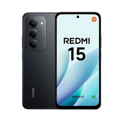 Smartphone Xiaomi Redmi 15 4G 8GB/256GB 6.9" Dual SIM Midnight Black Smartphone Xiaomi Redmi 15 4G 8GB/256GB 6.9" Dual SIM Midnight Black