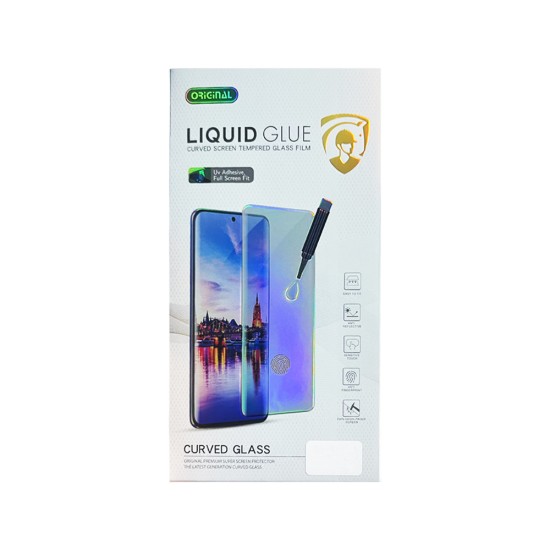 Screen Glass Protector UV Full Glue Nano Optics Curved Samsung Galaxy Note 10 Plus Transparent Screen Glass Protector UV Full Glue Nano Optics Curved Samsung Galaxy Note 10 Plus Transparent