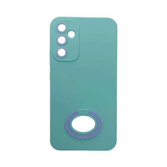 Silicone Case with Support Ring for Samsung Galaxy A34 5g Green Silicone Case with Support Ring for Samsung Galaxy A34 5g Green