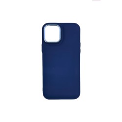 Capa de Silicone para Apple iPhone 12/12 Pro Azul Capa de Silicone para Apple iPhone 12/12 Pro Azul