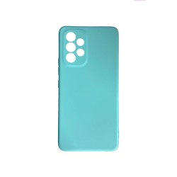 Capa de Silicone com Moldura de Câmera para Samsung Galaxy A53 5g Verde Capa de Silicone com Moldura de Câmera para Samsung Galaxy A53 5g Verde
