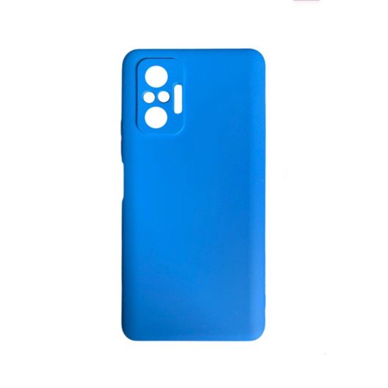 Funda de Silicona con Marco de Cámara para Xiaomi Redmi Note 10 Pro Azul Funda de Silicona con Marco de Cámara para Xiaomi Redmi Note 10 Pro Azul