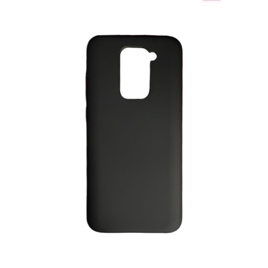 Funda de Silicona para Xiaomi Redmi Note 9 Negra Funda de Silicona para Xiaomi Redmi Note 9 Negra