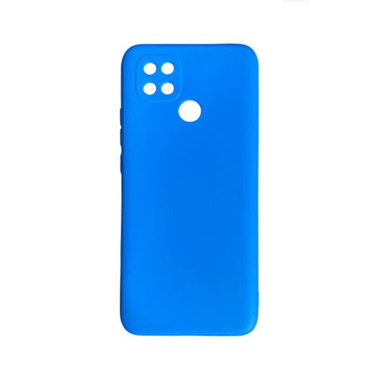 Silicone Case with Camera Shield for Xiaomi Redmi 9c Blue Silicone Case with Camera Shield for Xiaomi Redmi 9c Blue