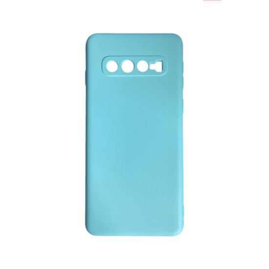 Silicone Case with Camera Shield for Samsung Galaxy S10 Green Silicone Case with Camera Shield for Samsung Galaxy S10 Green