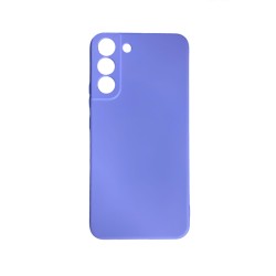 Capa de Silicone com Moldura de Câmera para Samsung Galaxy S22 Plus Roxo