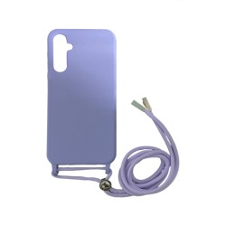 Silicone Case with String for Samsung Galaxy A54 5g Purple Silicone Case with String for Samsung Galaxy A54 5g Purple