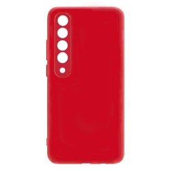 Capa de Silicone para Xiaomi Mi 10 Vermelho