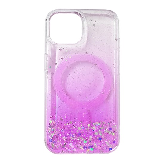 Magnetic Case for Apple iPhone 15 Plus Pink Magnetic Case for Apple iPhone 15 Plus Pink