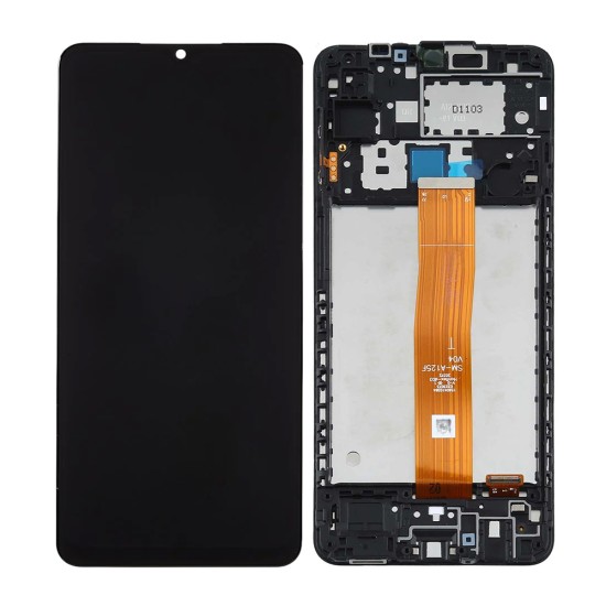 Touch+Display+Frame Samsung Galaxy A12/A125 Black Touch+Display+Frame Samsung Galaxy A12/A125 Black