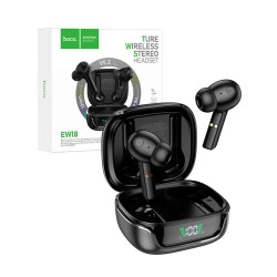 Hoco True Wireless Earbuds EW18 Bluetooth V5.3 Black Hoco True Wireless Earbuds EW18 Bluetooth V5.3 Black