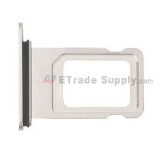 SIM HOLDER SINGLE APPLE IPHONE XS MAX SILVER