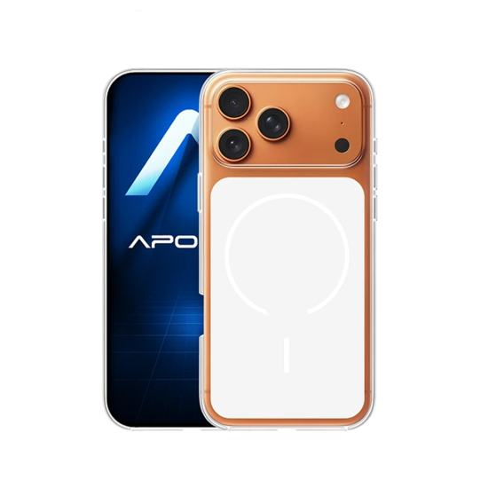 Designer Magnetic Hard Case for Apple iPhone 17 Pro Max White