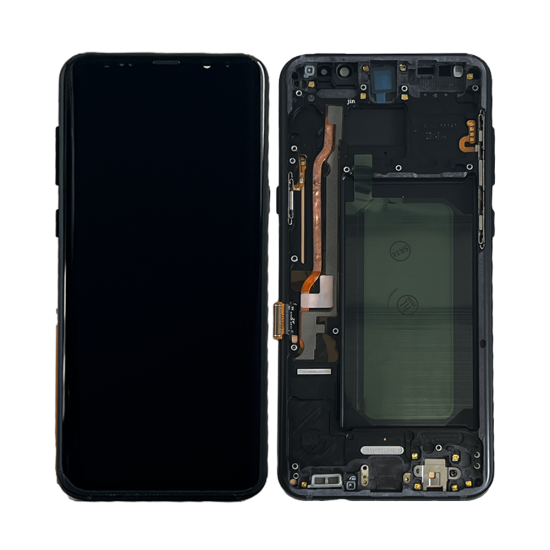 Touch+Display+Frame Samsung Galaxy S8 Plus G955 (Big Glass) Black