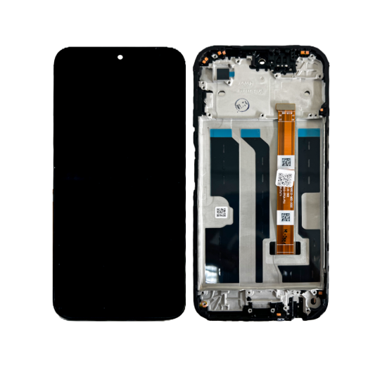 Touch+Display+Frame Oppo A6x Service Pack Black