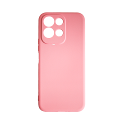 Capa de Silicone com Moldura de Câmera para Redmi 17 Rosa