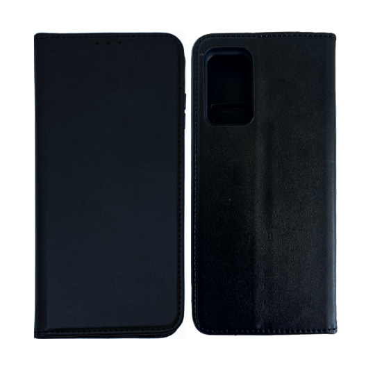 Capa Flip de Couro com Bolso Interno para Oppo Reno 15F Negro