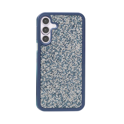 Designer Hard Case with Diamond Crystals for Samsung Galaxy A26 Blue
