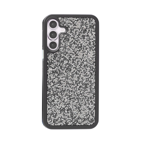 Designer Hard Case with Diamond Crystals for Samsung Galaxy A26 Black