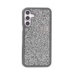 Designer Hard Case with Diamond Crystals for Samsung Galaxy A26 Sliver