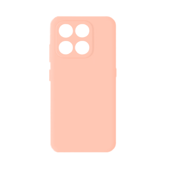 Silicone Case with Camera Shield for Huawei Honor 400 Smart Pink
