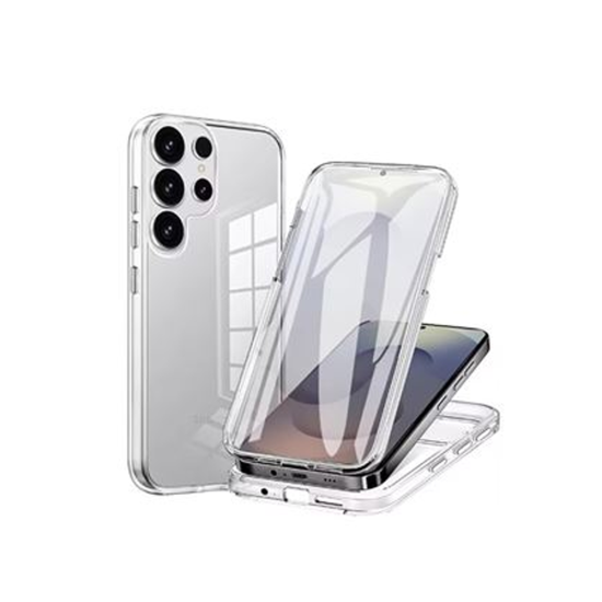 360º Silicon Case for Samsung Galaxy S26 Transparent