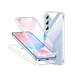 360º Silicon Case for Samsung Galaxy S26 Plus Transparent