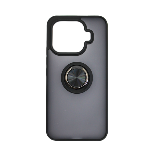 Case with Support Ring for Xiaomi 17T Pro Smoked Black