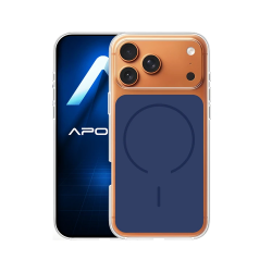 Designer Magnetic Hard Case for Apple iPhone 17 Pro Max Blue