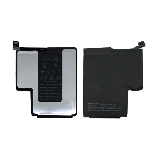 Battery for Apple Iphone 17 Pro (Sim Version) 3998mAh