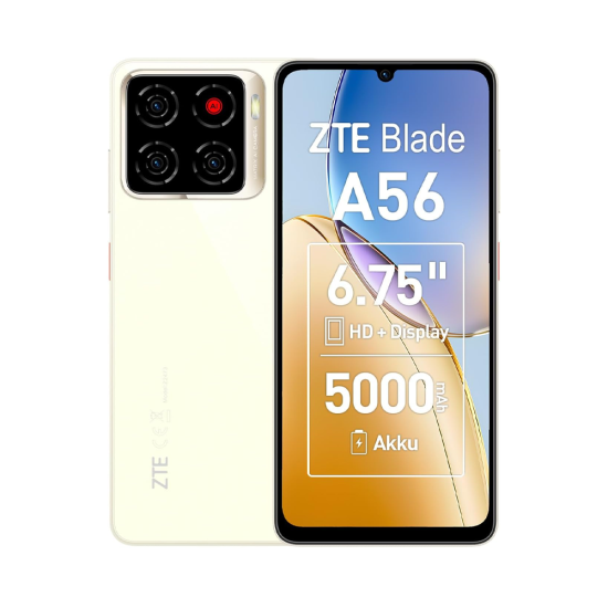 Smartphone ZTE Blade A56 4GB/64GB 6.75" Dual SIM Gold